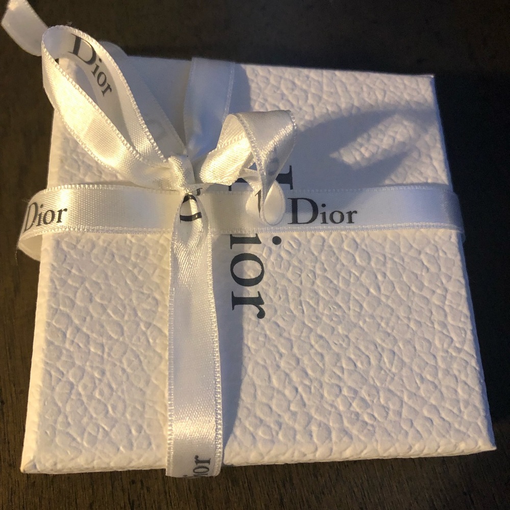 Dior Jade Crystal Front/Back Earrings